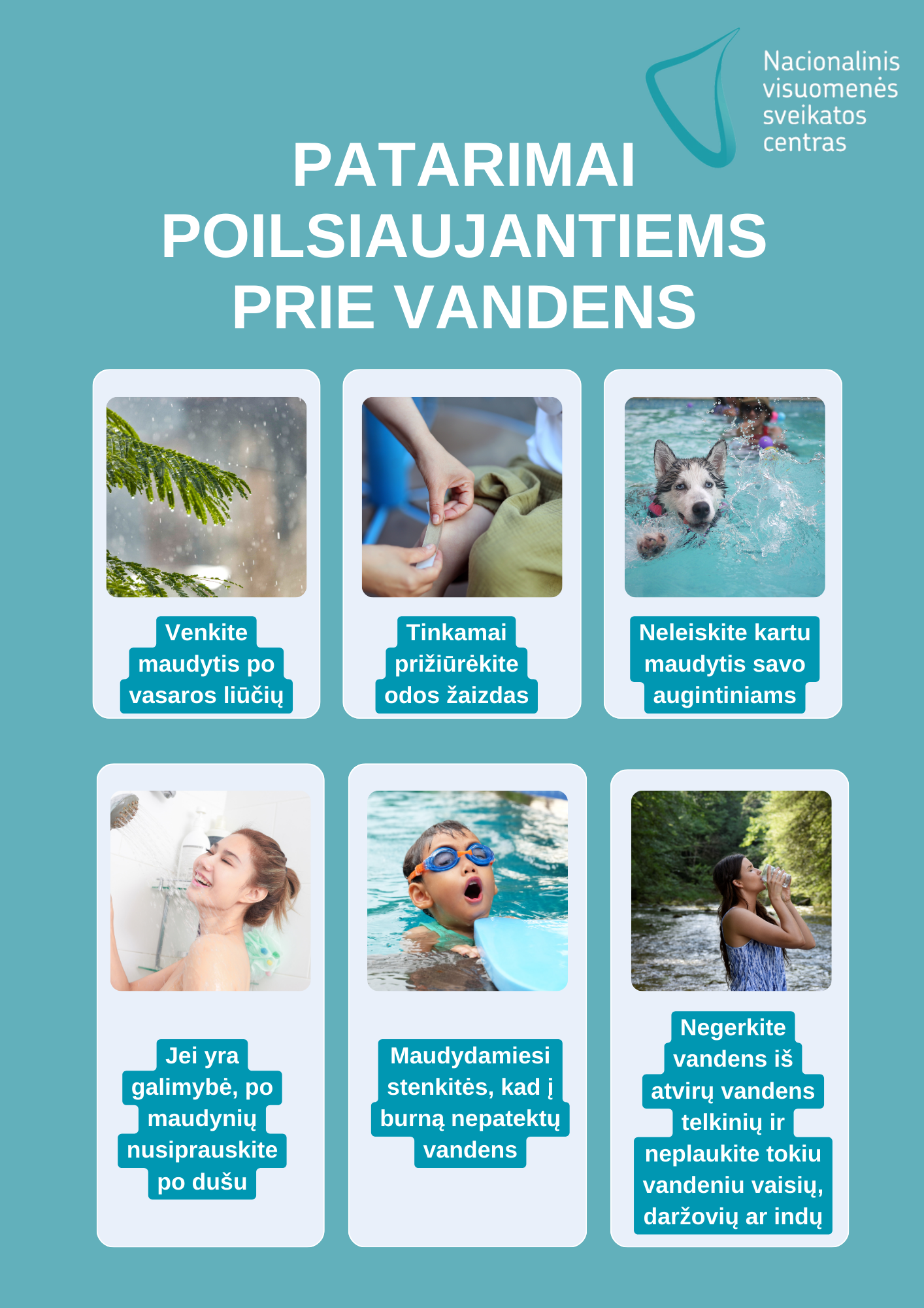 Patarimai poilsiaujantiems prie vandens.png